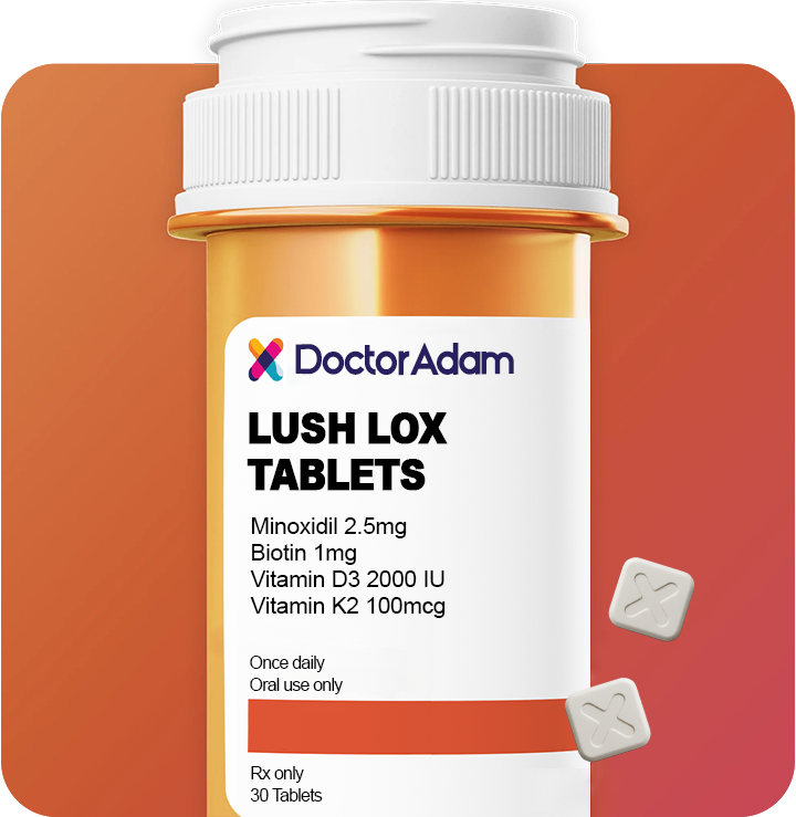 Lush Lox Minoxidil 2.5mg