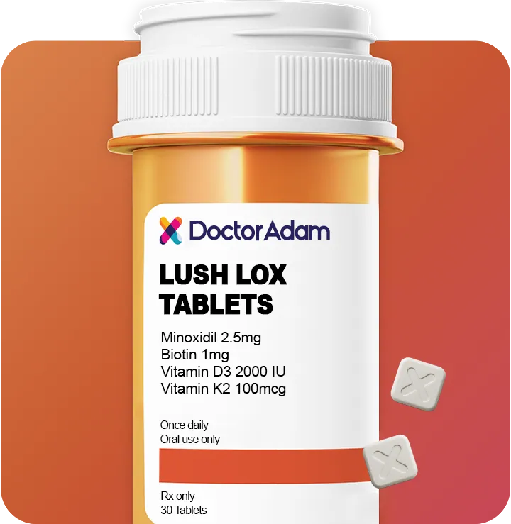 Lush Lox Minoxidil 2.5mg