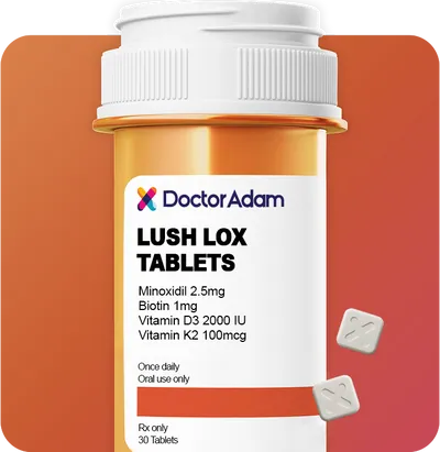 Lush Lox Minoxidil 2.5mg
