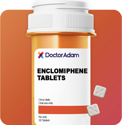Enclomiphene Testosterone Support 6.25mg Tablets