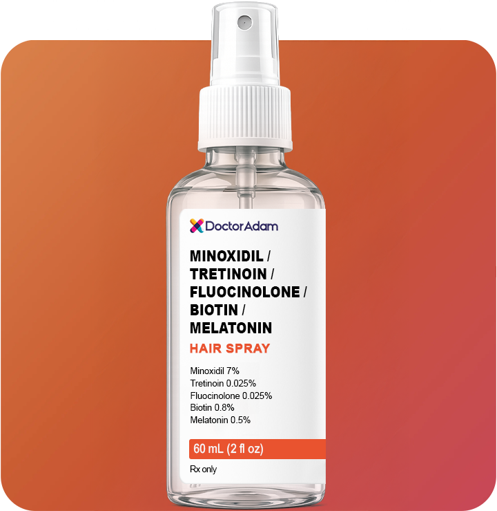 Advanced Topical  Hair Growth Spray (Min/Biotin/Melatonin)