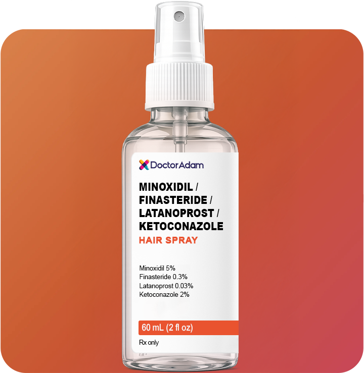 Topical Finasteride Spray Min / Finasteride / Latanoprost