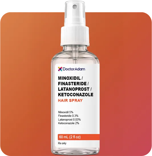 Topical Finasteride Spray Min / Finasteride / Latanoprost