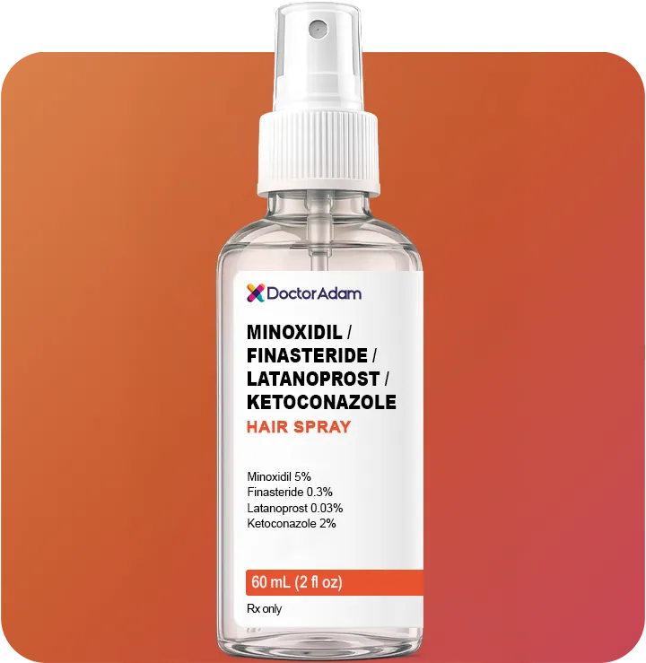 Topical Finasteride Spray Min / Finasteride / Latanoprost