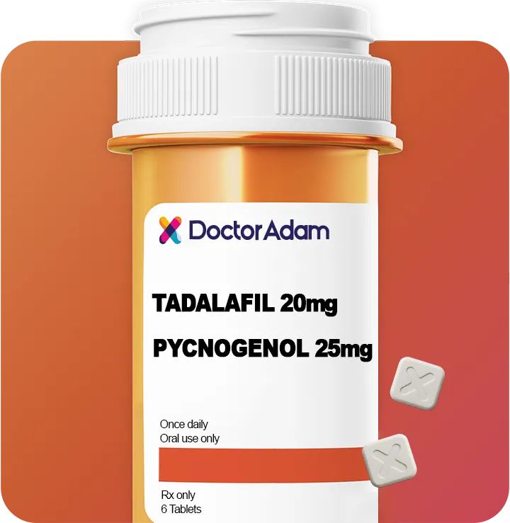 Velocity Red Pill ODT tadalafil 20mg with pycnogenol