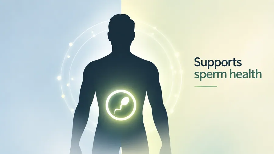 Illustration representing preserved sperm production