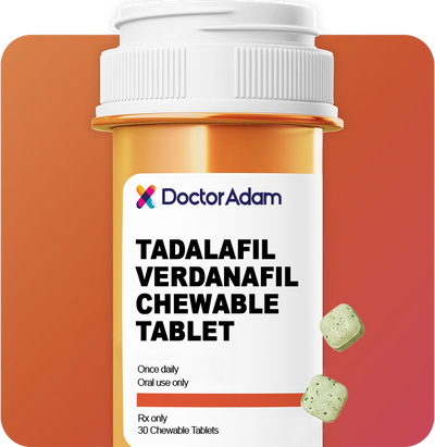 Momentum Daily Chew | Tadalafil 5mg + Vardenafil 5mg Daily ED Support | DoctorAdam