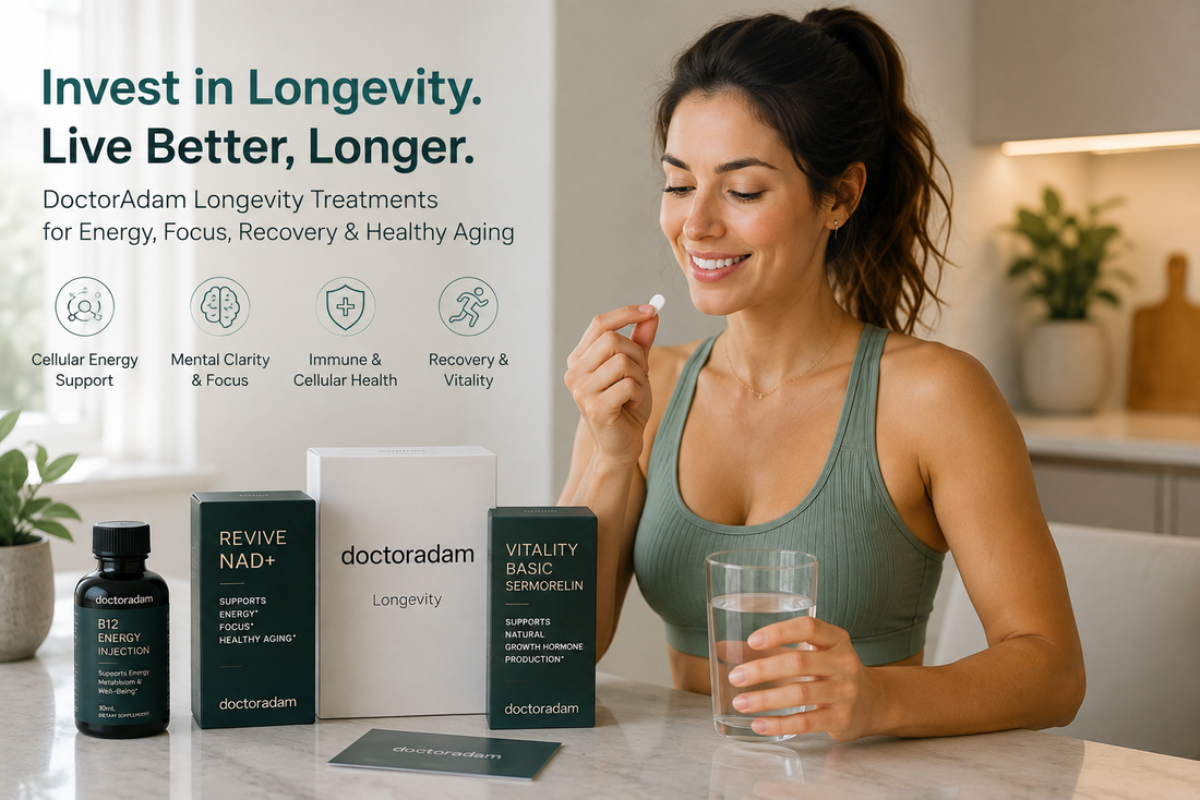 Best Anti-Aging Longevity Treatments for Energy, Focus  Recovery