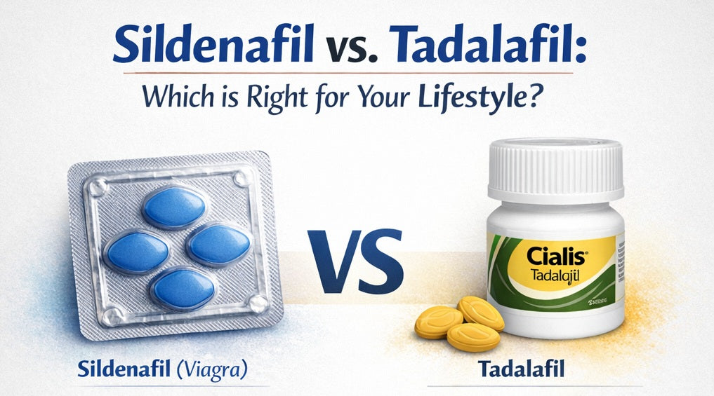 Sildenafil vs. Tadalafil Different
