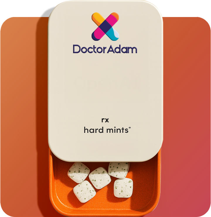 30 Hard Mints - Sildenafil 50mg / Tadalafil 22mg Combination Weekend Pills