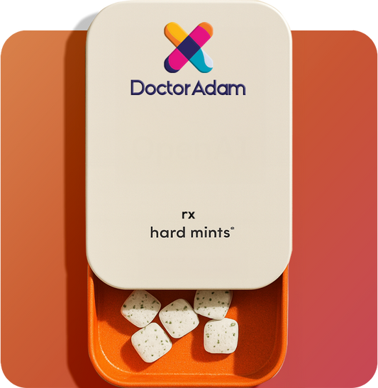 Sildenafil 50mg / Tadalafil 22mg Hard Mints - x30