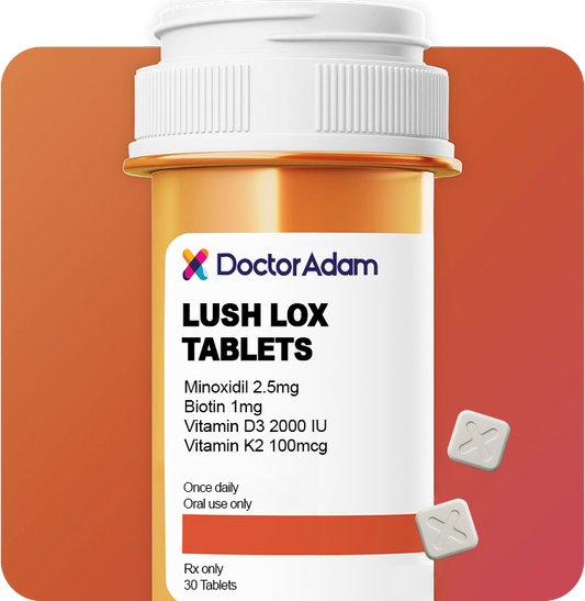 Lush Lox Minoxidil 2.5mg