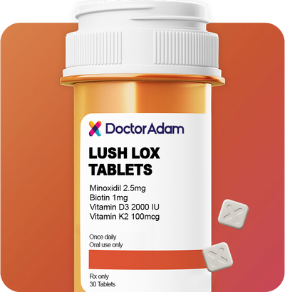 Lush Lox Minoxidil 2.5mg