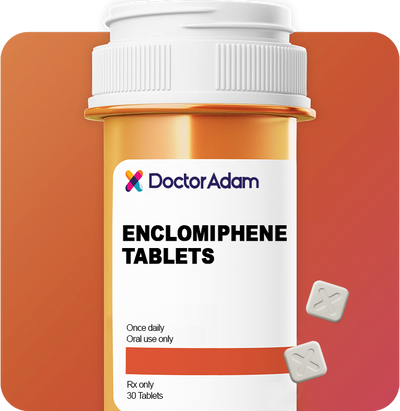 Enclomiphene Testosterone Support 6.25mg Tablets