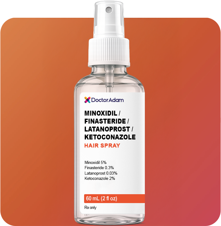 Topical Finasteride Spray Min / Finasteride / Latanoprost