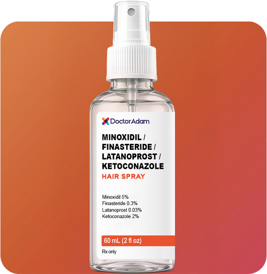 Topical Finasteride Spray Min / Finasteride / Latanoprost