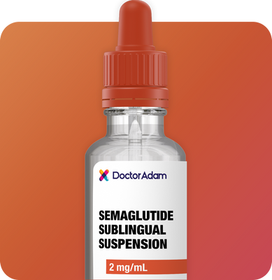 GLP-1 Semaglutide Oral Drops | Weight Loss Sublingual Dropper