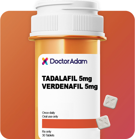 Momentum Daily Chew | Tadalafil 5mg + Vardenafil 5mg Daily ED Support | DoctorAdam