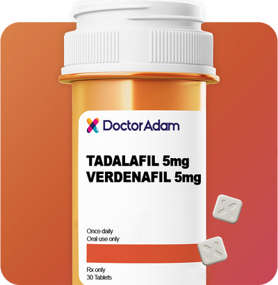 Momentum Daily Chew | Tadalafil 5mg + Vardenafil 5mg Daily ED Support | DoctorAdam