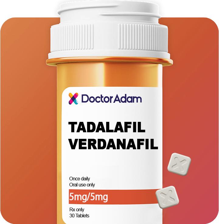 Momentum Daily Chew | Tadalafil 5mg + Vardenafil 5mg Daily ED Support | DoctorAdam