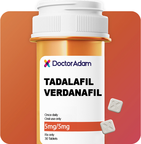 Momentum Daily Chew | Tadalafil 5mg + Vardenafil 5mg Daily ED Support | DoctorAdam