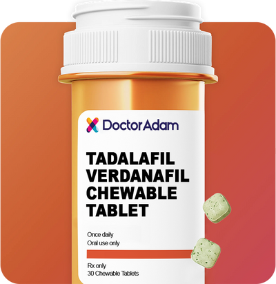 Momentum Daily Chew | Tadalafil 5mg + Vardenafil 5mg Daily ED Support | DoctorAdam